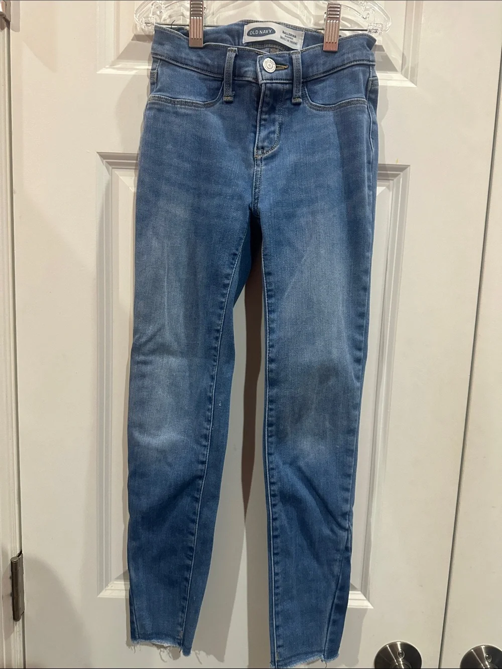 NWOT Old Navy Blue Kids Skinny Jeans - Faded Wash size 10